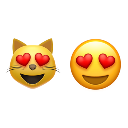😻😍 Emoji Domain iOS rendering